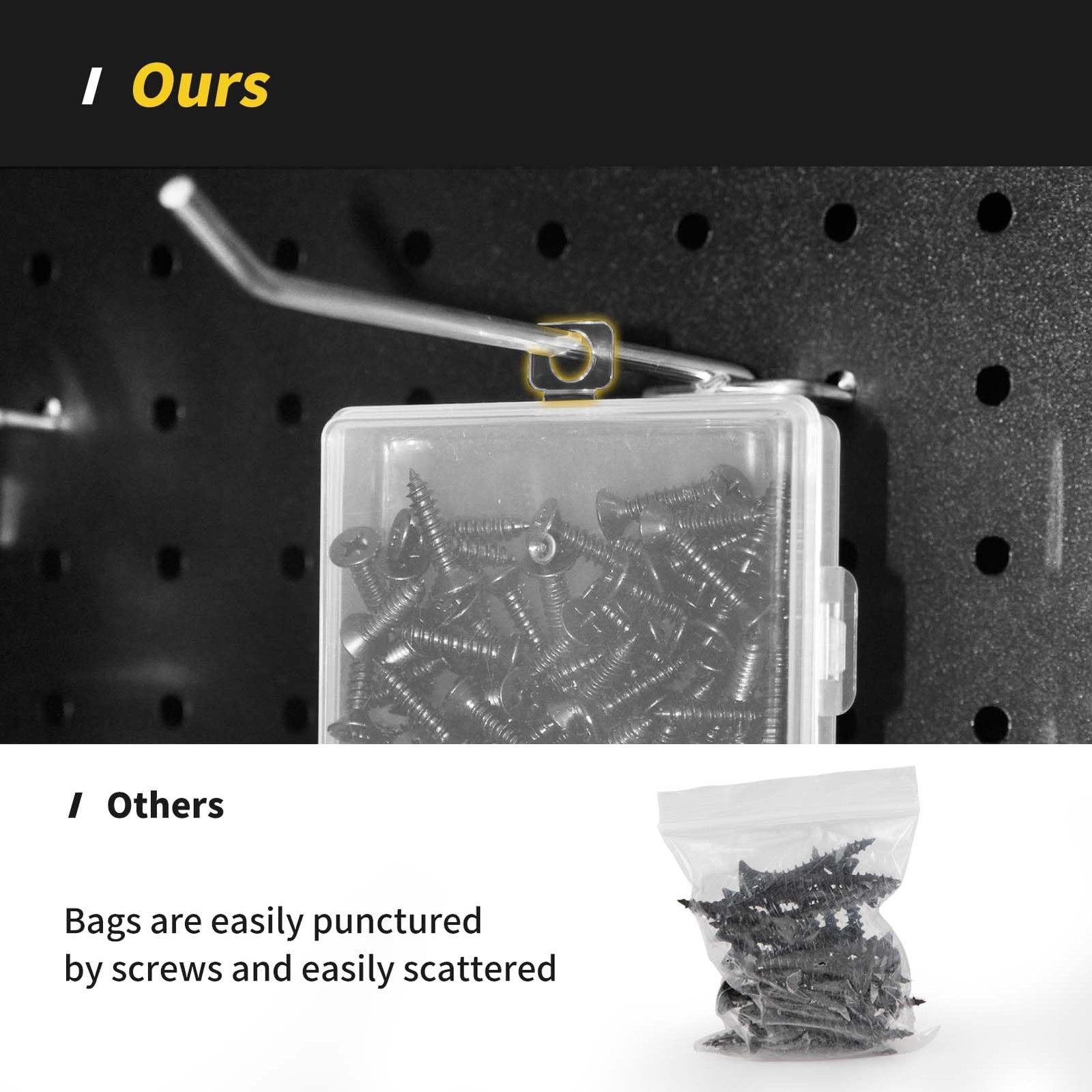 Wood Screws 3/4 Inch, FIXLINK Premium Flat Head Phillips #8 x 3/4″, Black