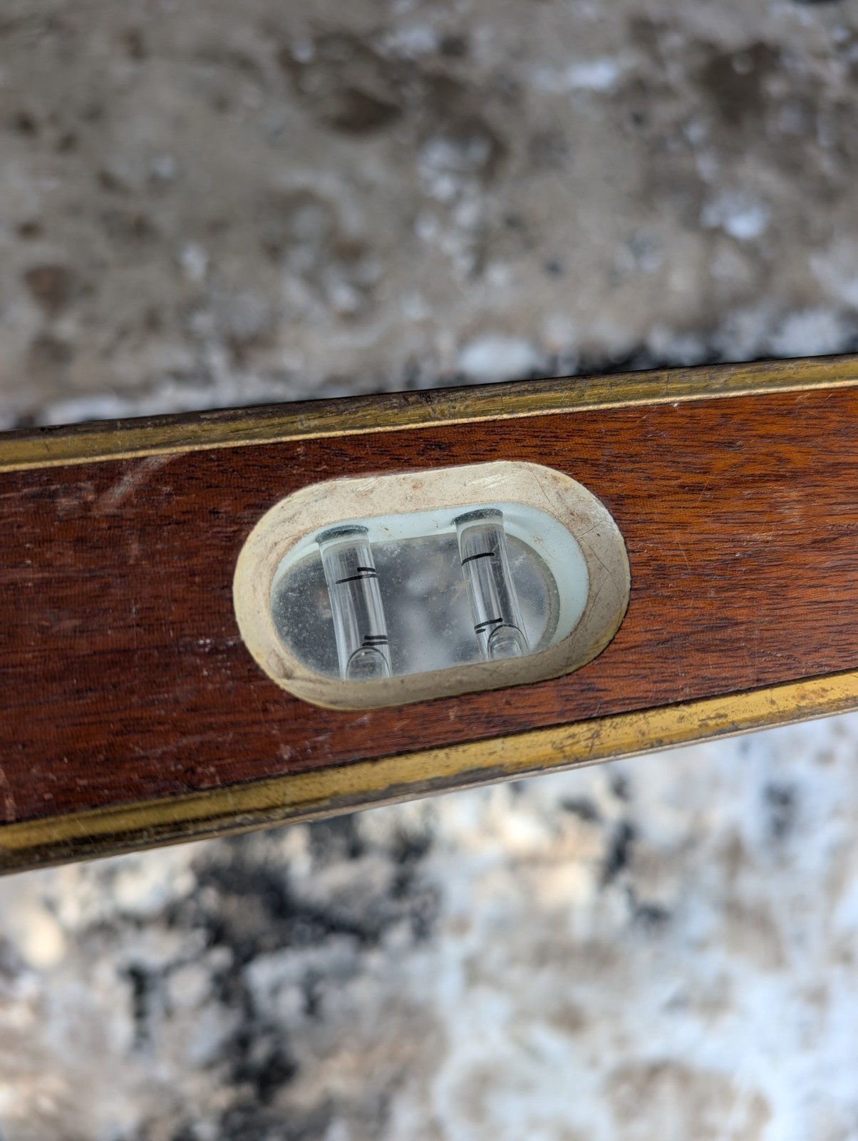 Vintage National 48 Inch Level! Made In USA Made In USA