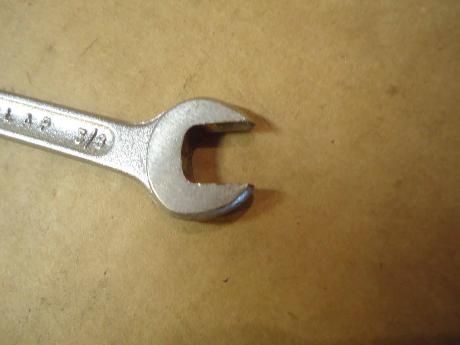 Vintage 4-1/2” Stubby Dunlap 3/8″ x 7/16″ open wrench made in USA 🇺🇸 ! L