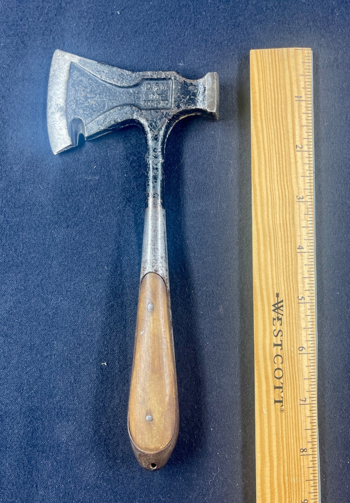 Vintage WW2 Era DGM 5664-87 German Hammer/Axe Hatchet Tool – VG