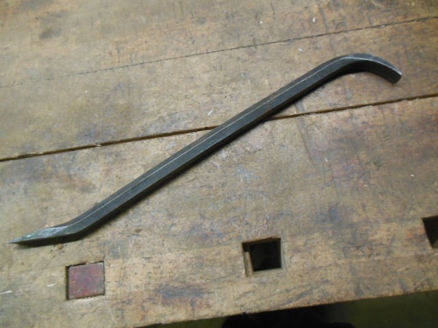 vintage pinch/pry bar Bell System GMP Co. old linesman carpenter tool