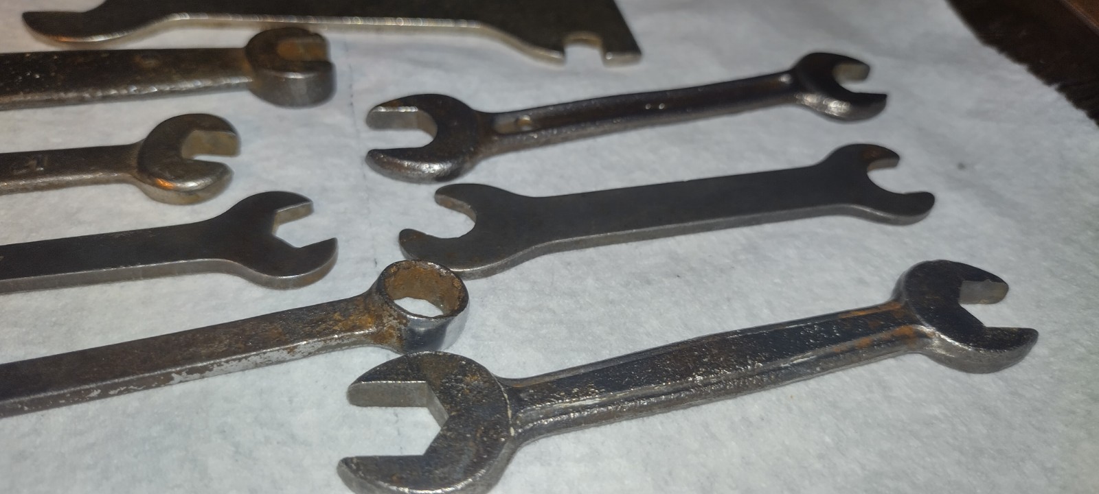 Vintage Wrench Lot –,VH, Simanco, Glenwood + Drop‑Forged