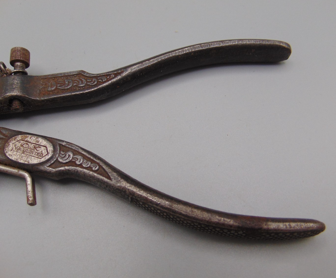 VINTAGE GERMAN SAW SET PLIERS – MAKER C.K