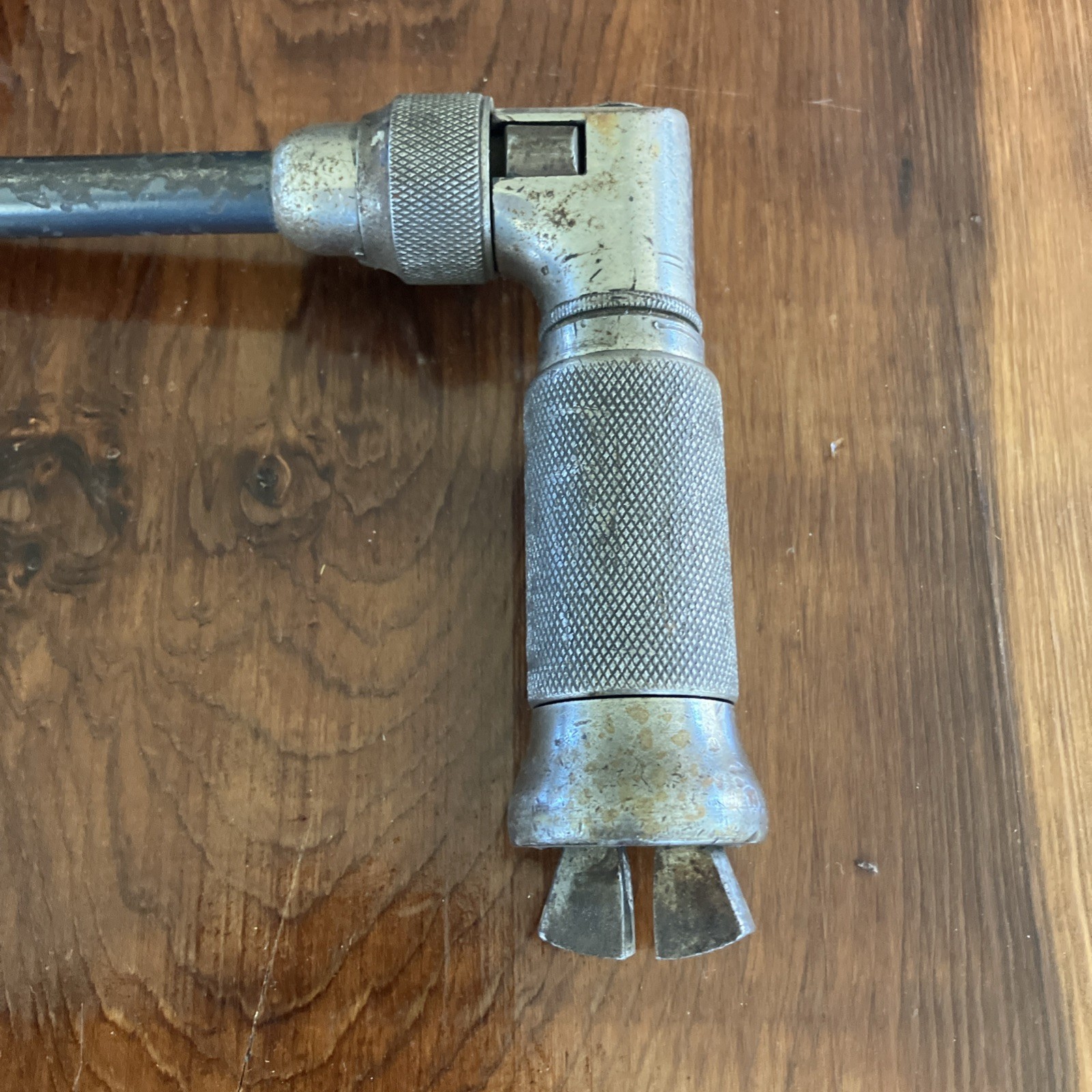 Vintage John S. Fray & Co. Auger Bit Brace Ratcheting Hand Drill No. 4410