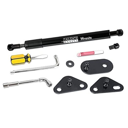 Compatible with 2015-2026 F150 Tailgate Assist – 1045 Steel Material, black