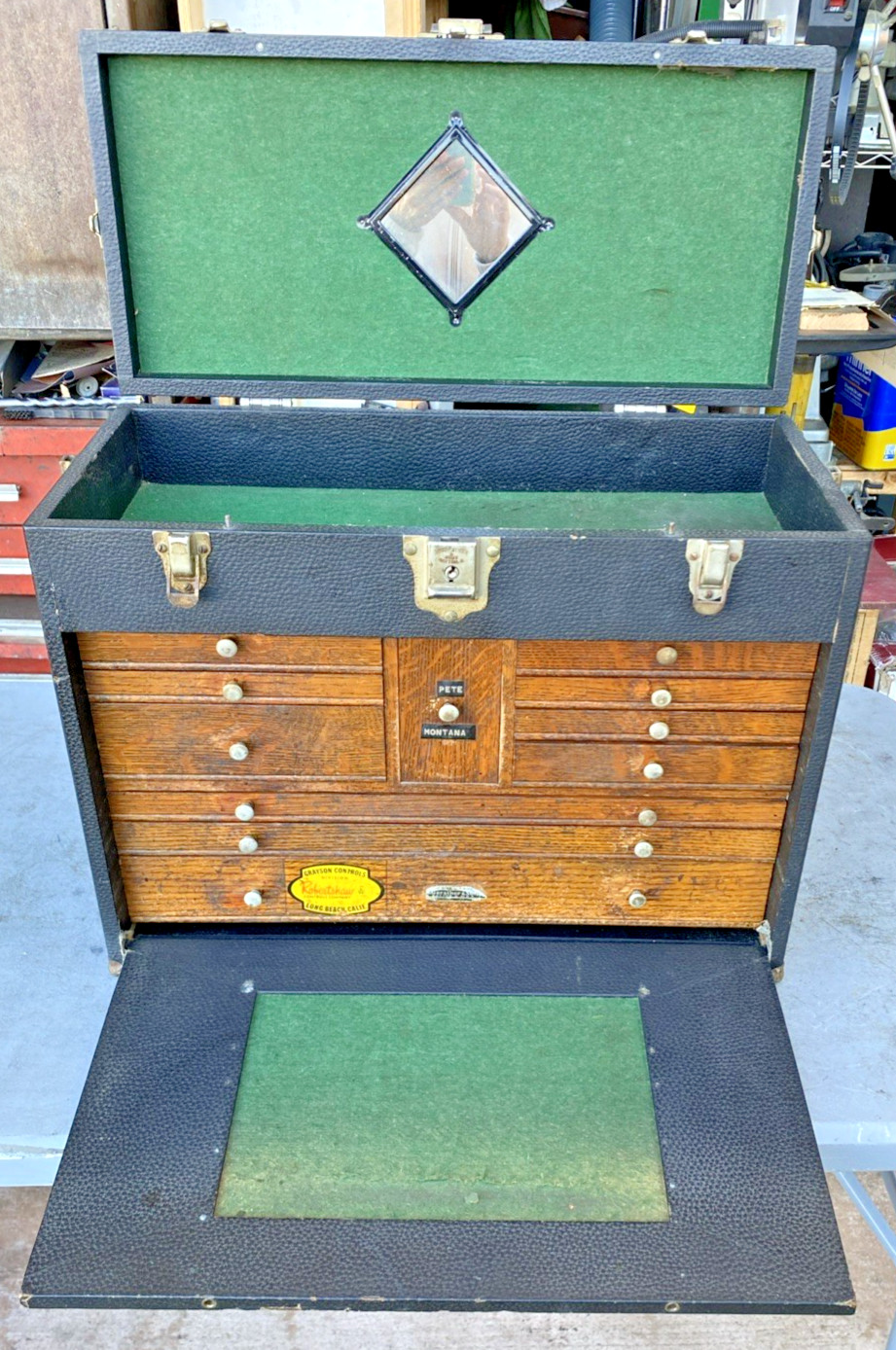 H. Gerstner Sons Machinist Tool Box No. 42 11 Drawers