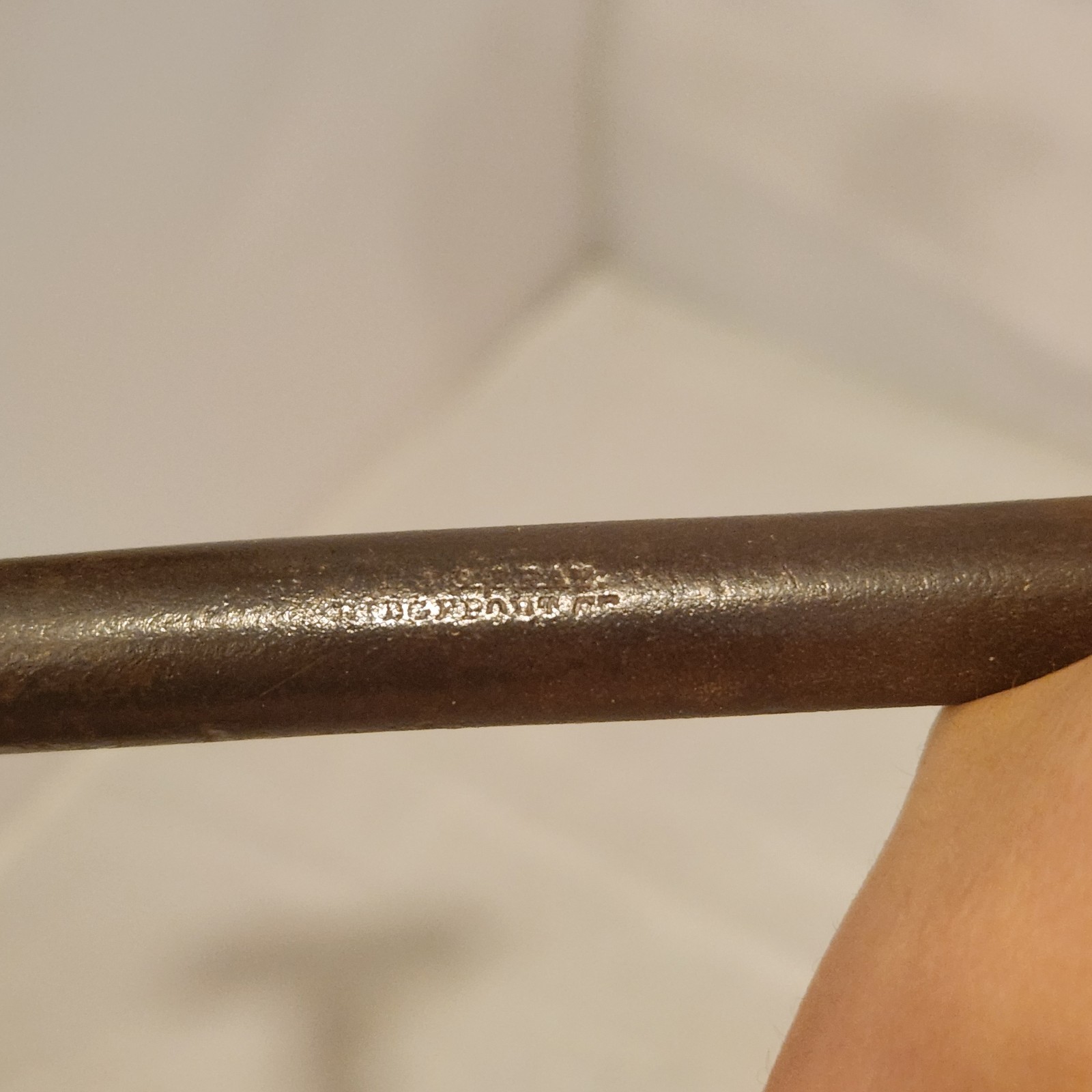 ANTIQUE JOHN FRAY STEEL Spofford BRACE MARKED 10