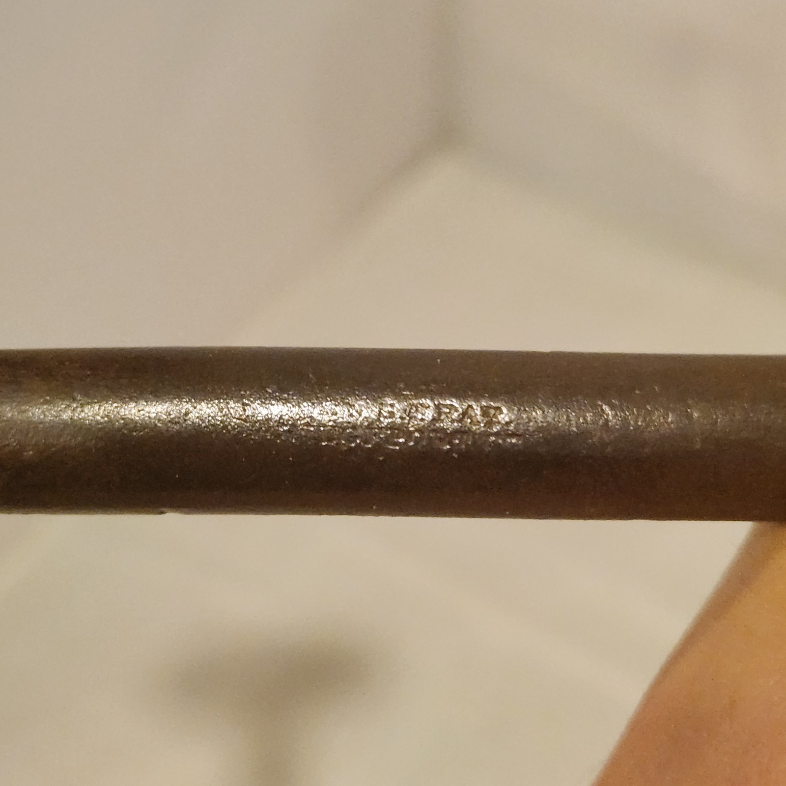 ANTIQUE JOHN FRAY STEEL Spofford BRACE MARKED 10
