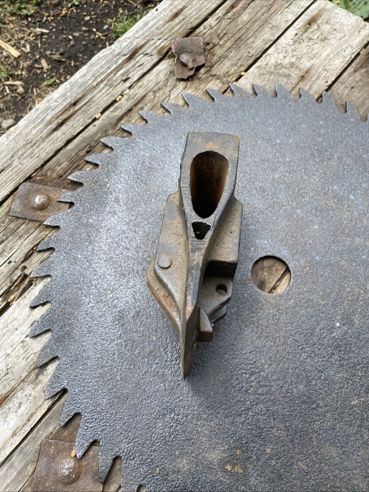 Chopper 1 Spring Loaded Splitting Axe Head Maul Firewood Tool Easy Split