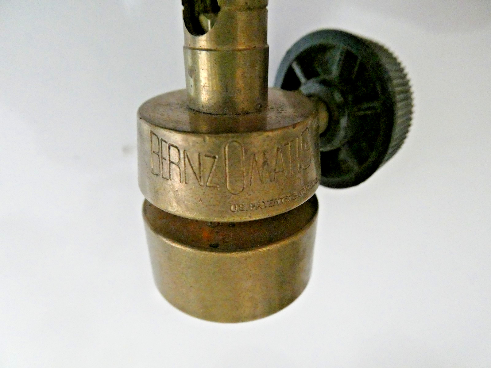 Lot 3 Vintage Bernzomatic – Otto Bernz LP Gas Torch Brass Heads Used