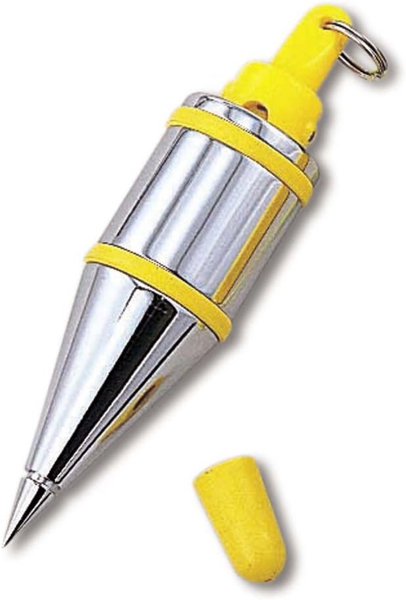 Plumb Bob – 14 Oz (400G) Plumb-Rite with Quick-Stabilizing Cap & Embedded Bumper
