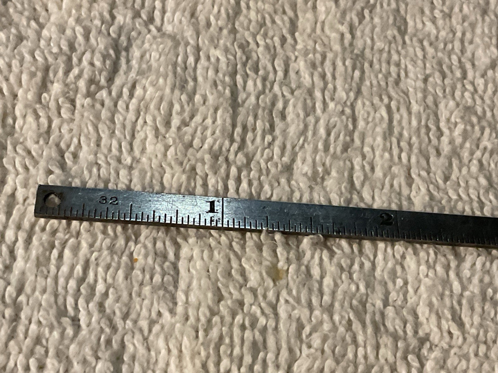 Vintage L S Starrett No 610N 12” gauge tempered Used