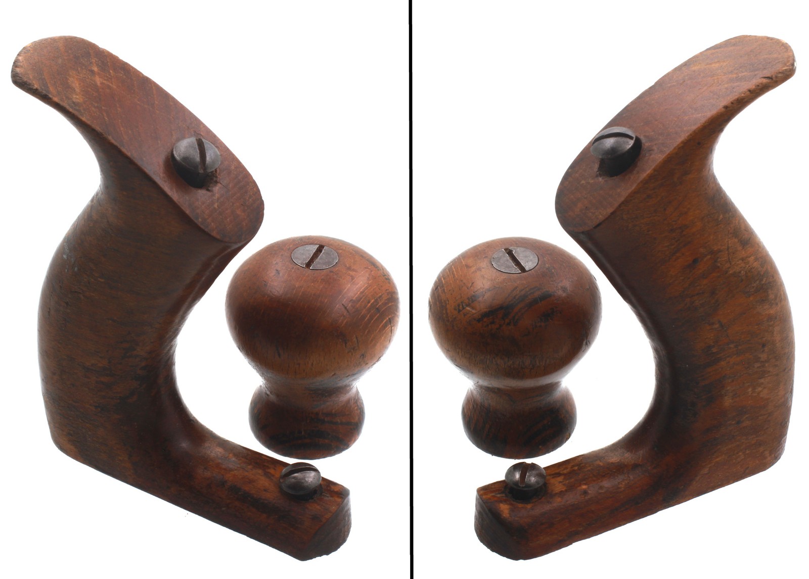 Orig. Grain Painted Hdl. & Knob for Ohio Tool No. O5 Jack Plane – mjdtoolparts