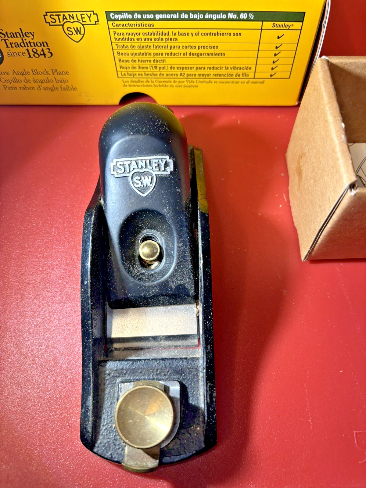 Stanley Sweetheart No. 60 1/2 Low Angle Block Plane 12-139