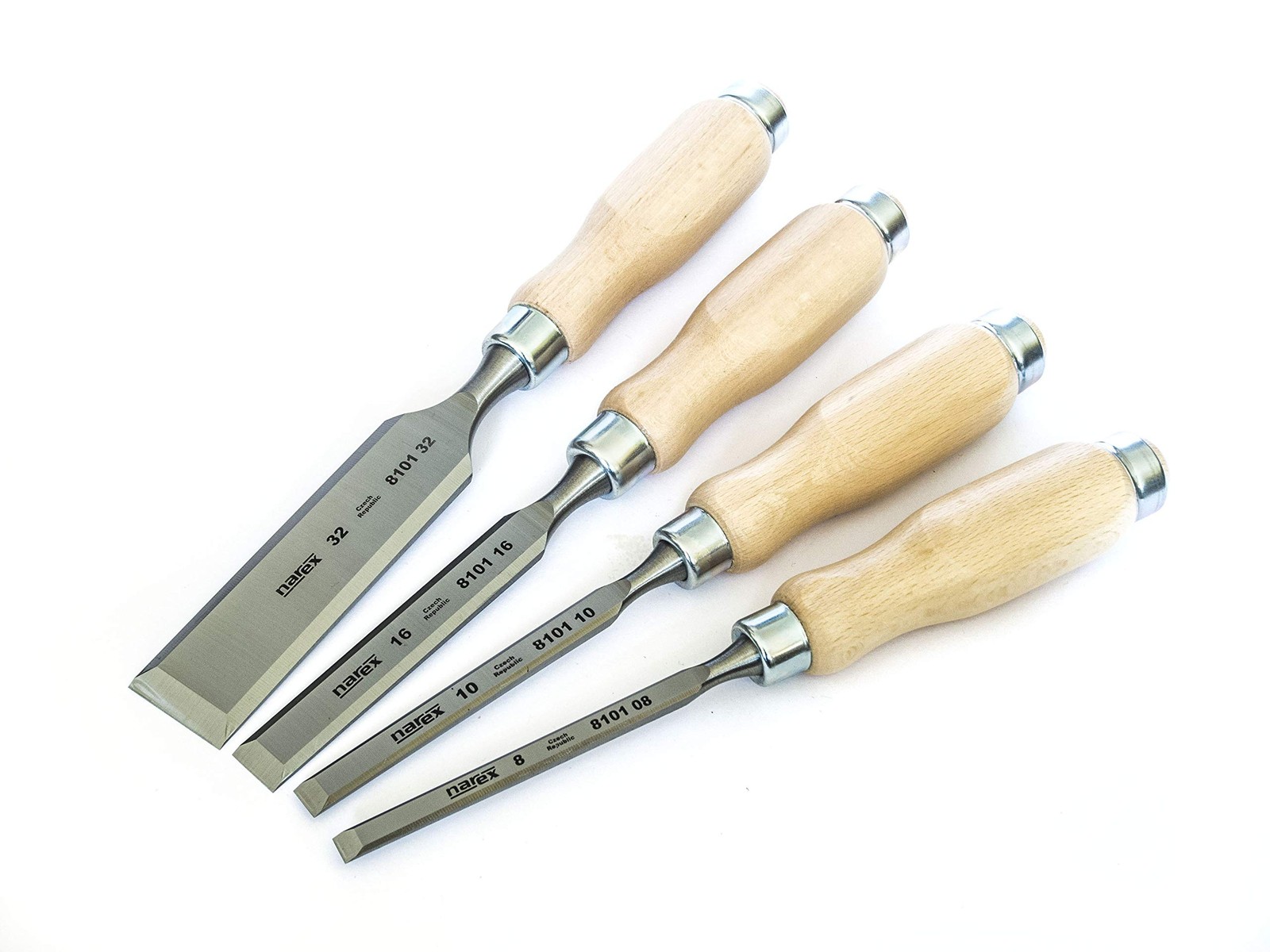 Chisel Set 4 Pieces (8/10/16/32)