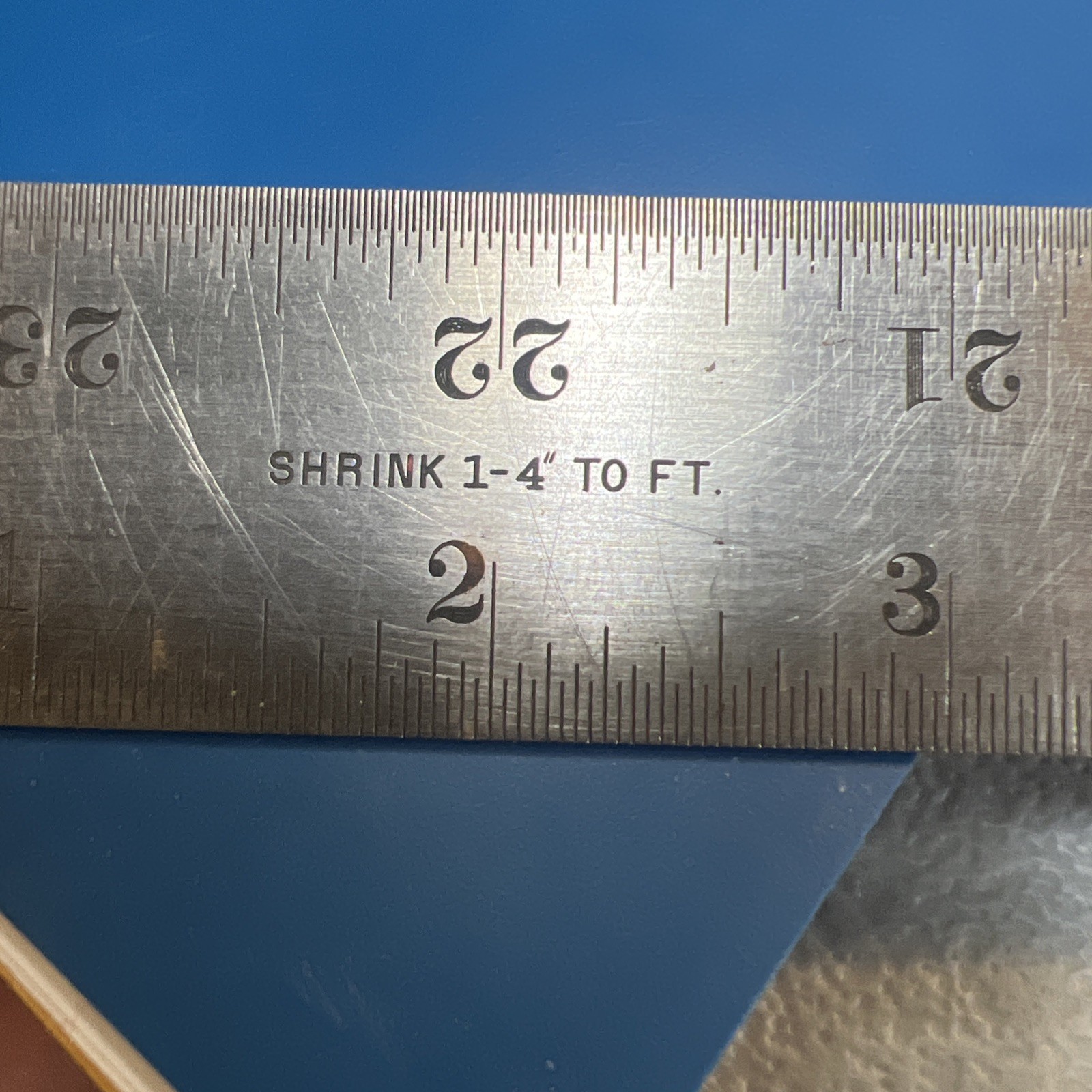 Vintage Starrett The L.S.S. Co. ATHOL. MASS. U.S.A. 24” Machinist Ruler R