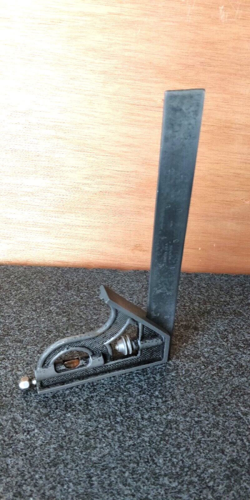 ANTIQUE RARE!! SANDOW 9″ COMBINATION SQUARE machinist tool