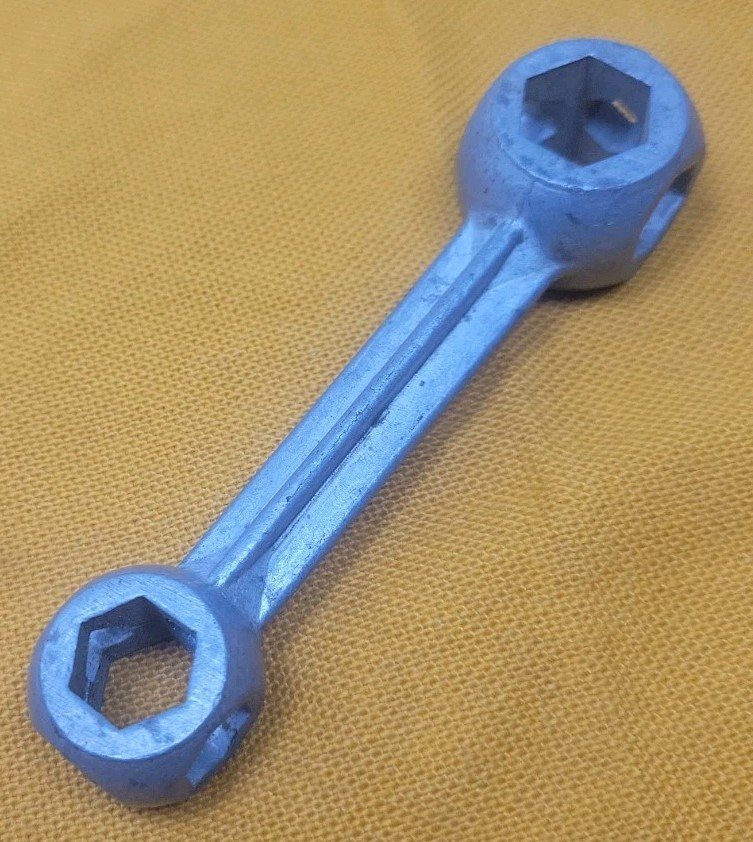 Vintage Dog Bone Bicycle Wrench Multi Tool 10 In 1 Made In Germany