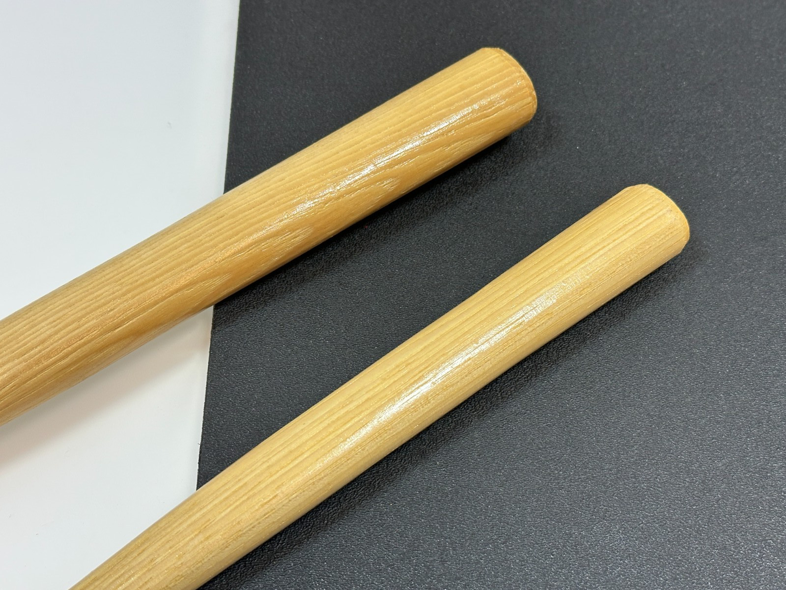 NOS Stanley Tools USA 2pc Soft Face Hammer Set Pair Hickory Handle 57-594 57-595