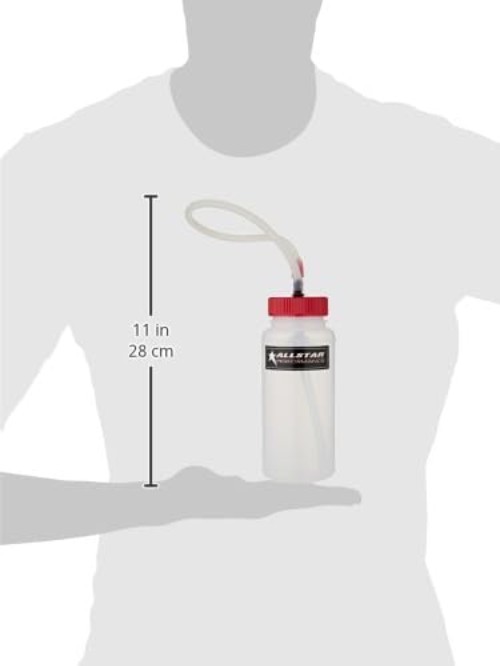 16 oz Magnetic Brake Bleeder Bottle with Check Valve for Easy Maintenance