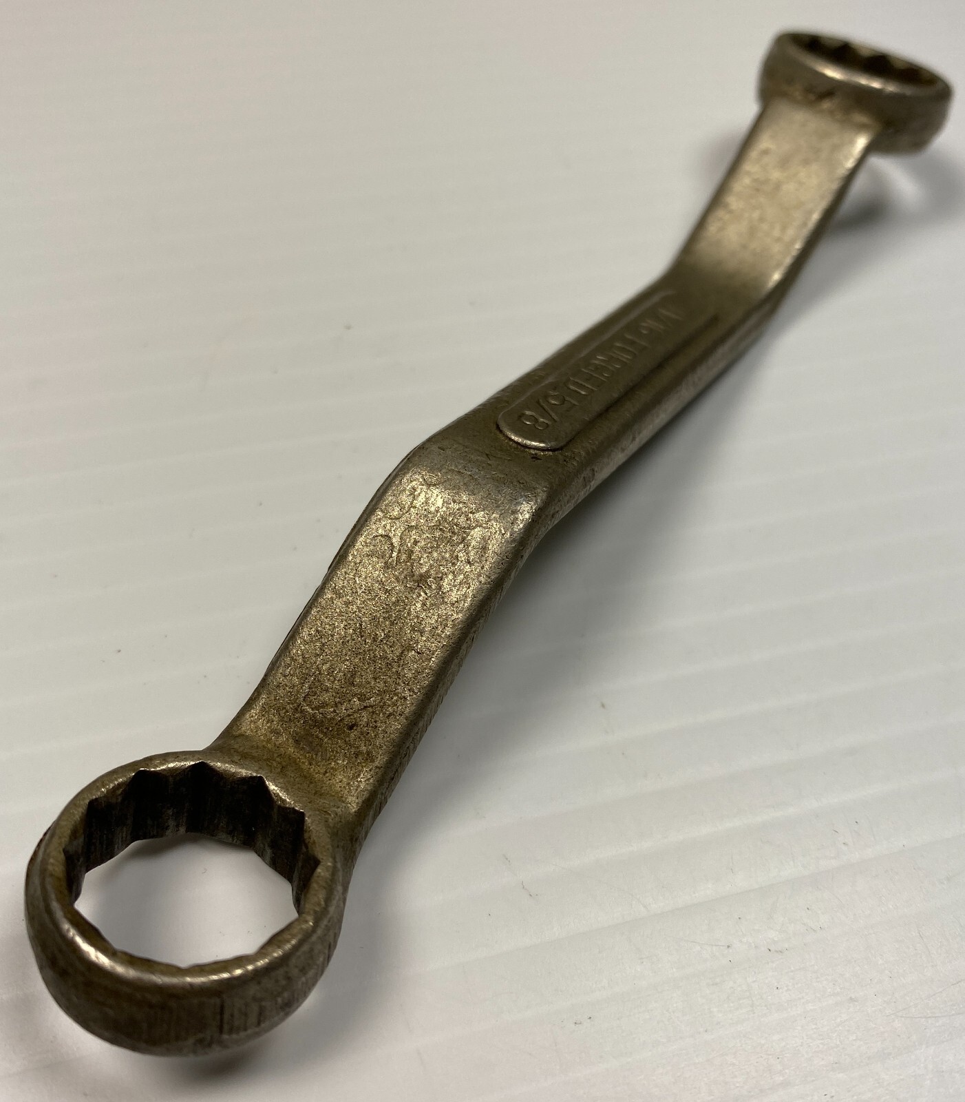 Vintage Barcalo Buffalo Deep Short Offset Box End Wrench 11/16″ x 5/8″ USA 12PT