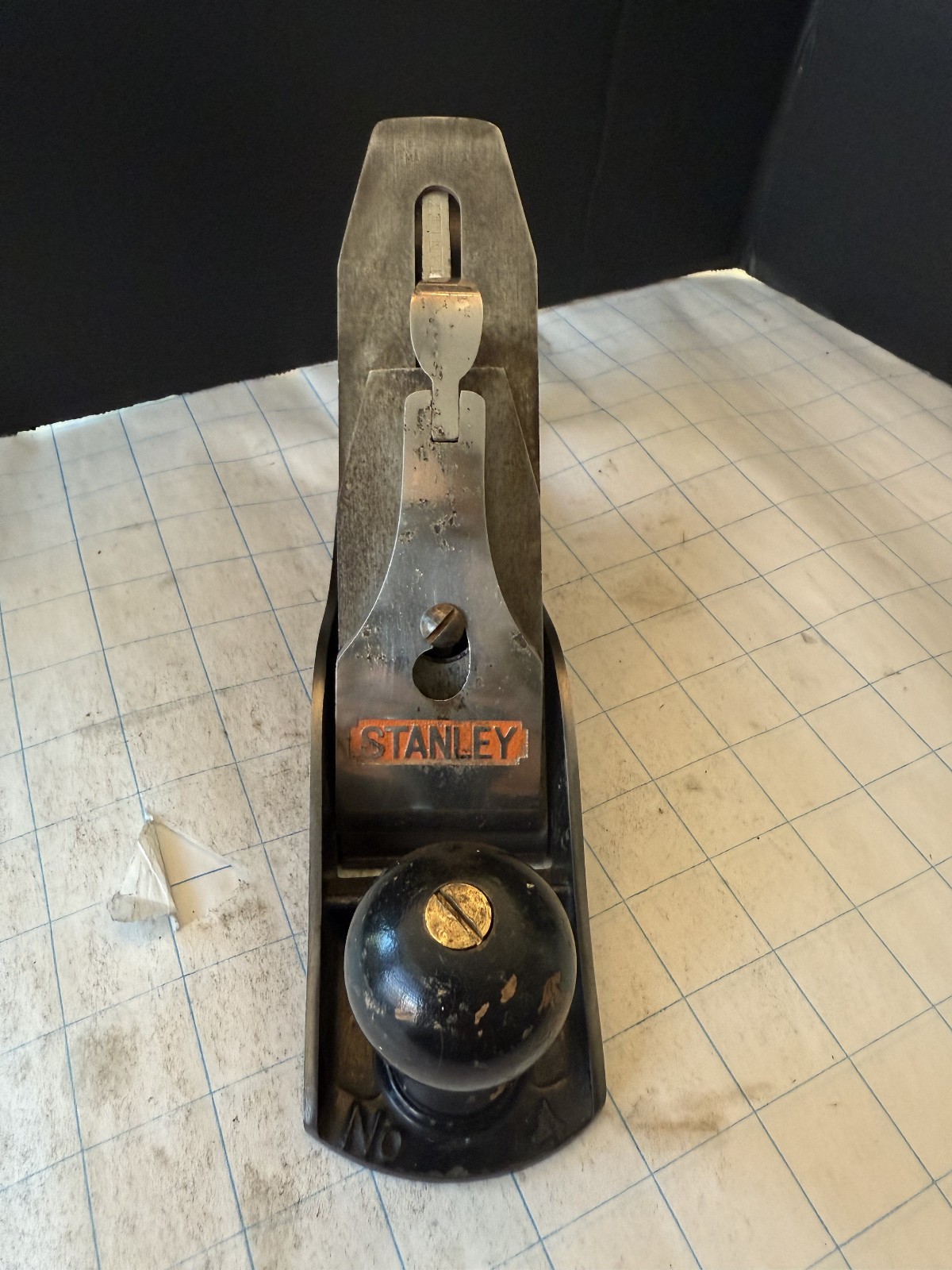Vintage Stanley Bailey No. 4, Type 18/19, smooth bottom smoothing plane
