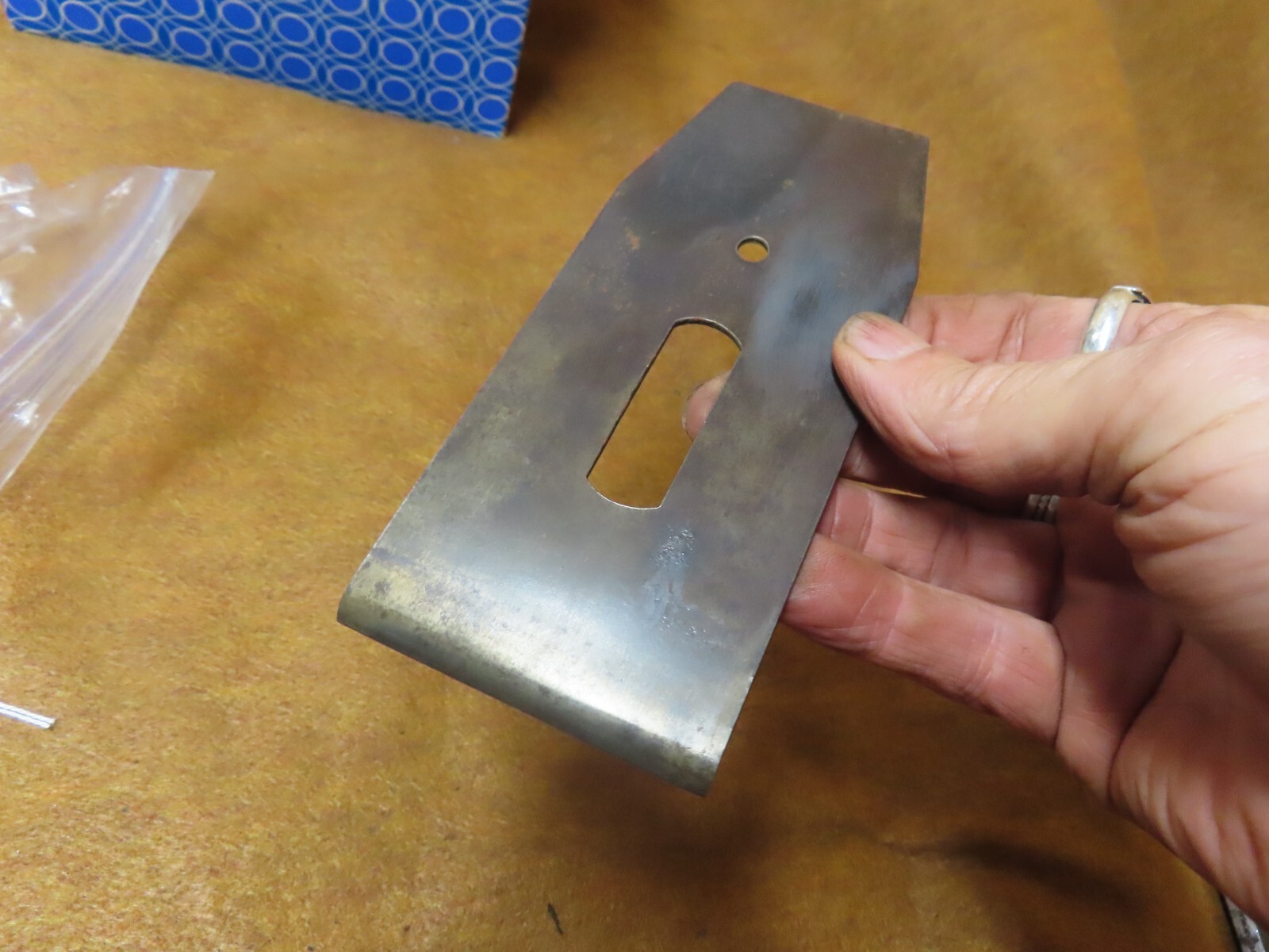 Stanley 132 Plane,Chip Brkr assy(ONLY)2-5/8″ Liberty Bell~GD+🤠SLB2.18.24-LR