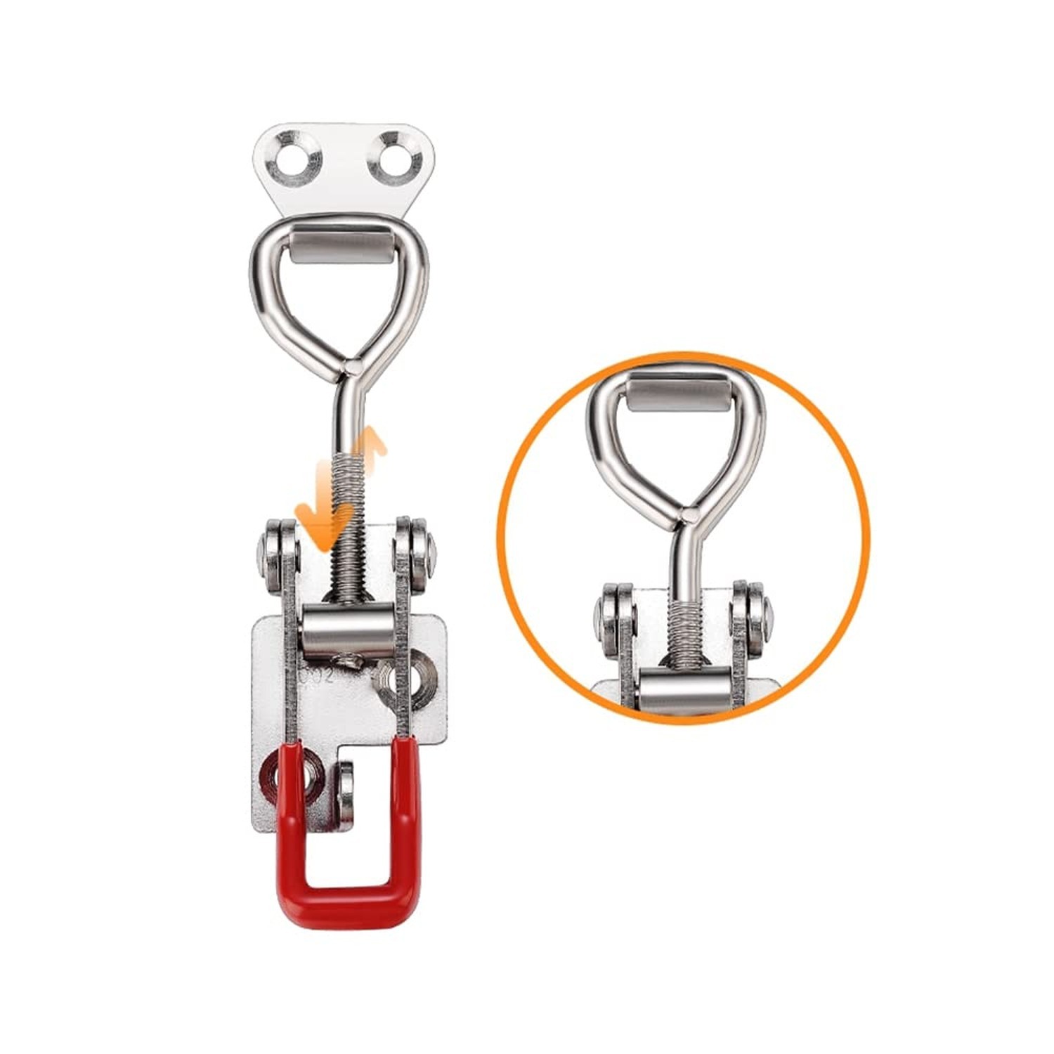 E-TING 2 Pack Heavy Duty Adjustable Toggle Latch for Smoker Toolbox | 4003 13…