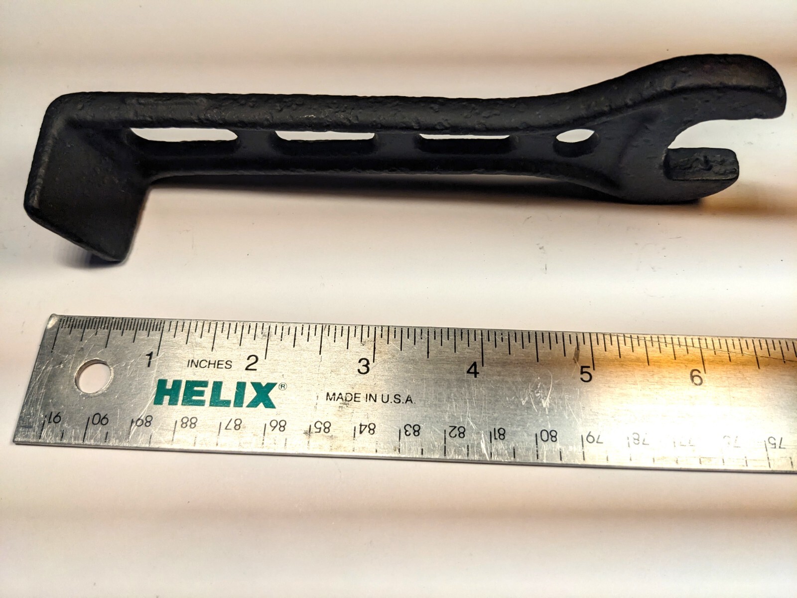 6.5″ Vintage Wrench Old Farm Tractor Plow Implement Equipment Tool M231 Curved
