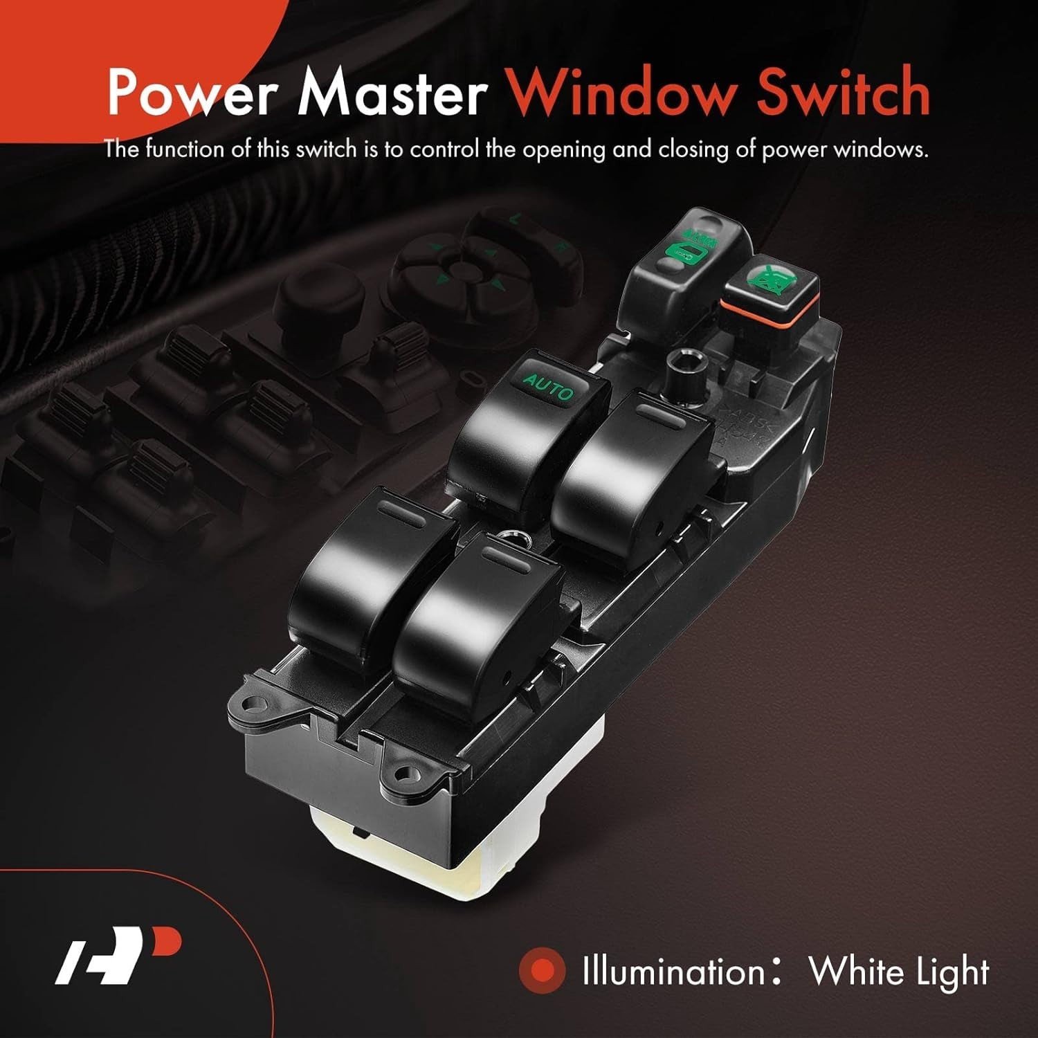 Driver Door Window Switch Power Control Button Compatible with 2002-2006 Toyota