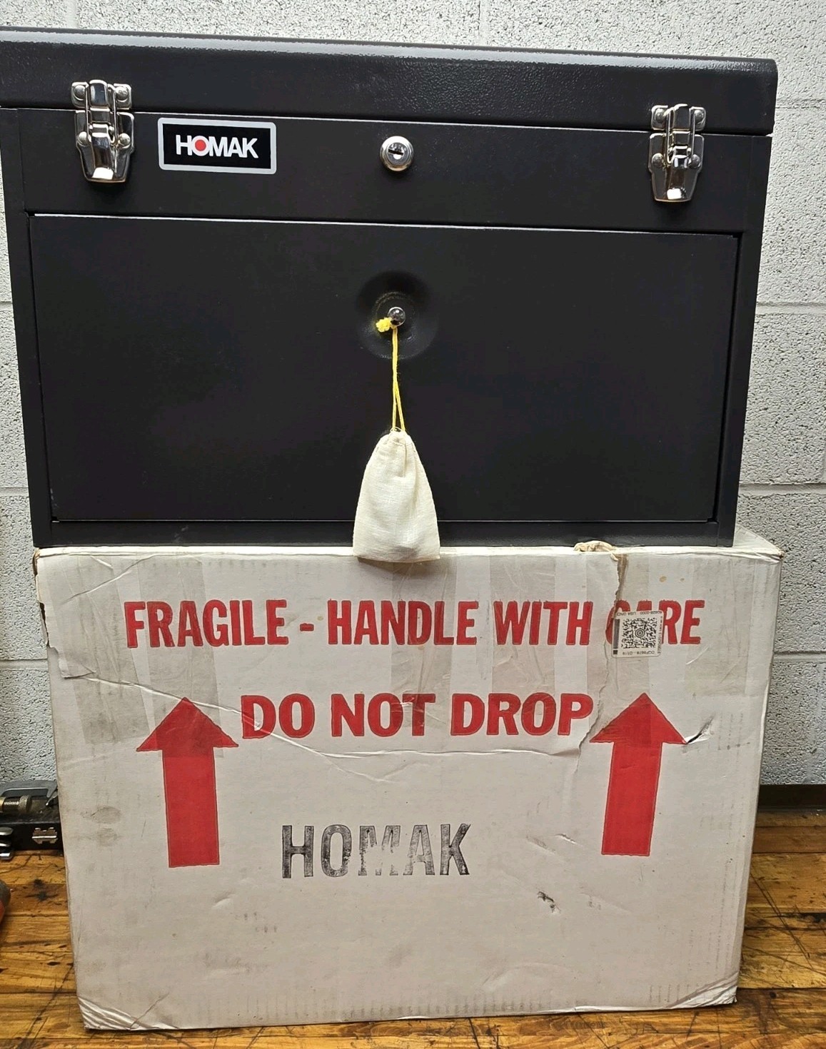 Vintage Homak Industrial No. 57 Machinist Tool Chest Box 7 Drawer USA NEW