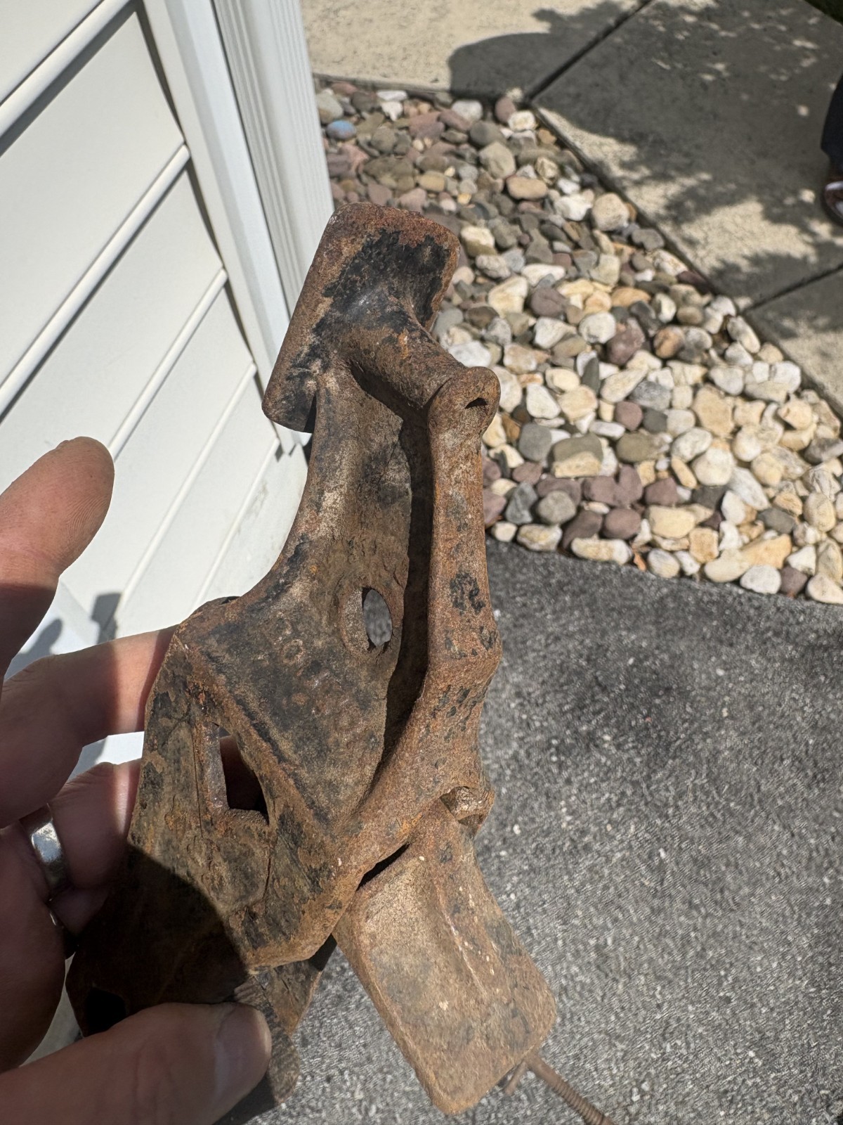 Boston 1896 Cast Iron Wood Clamp Threaded End Bar Clamp Sash Clamp Head No2