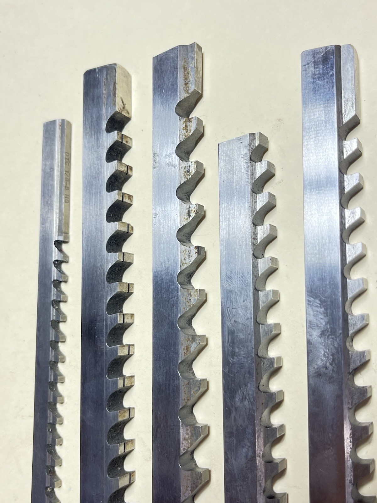 7 Machinist Broaches Some Broken, Used