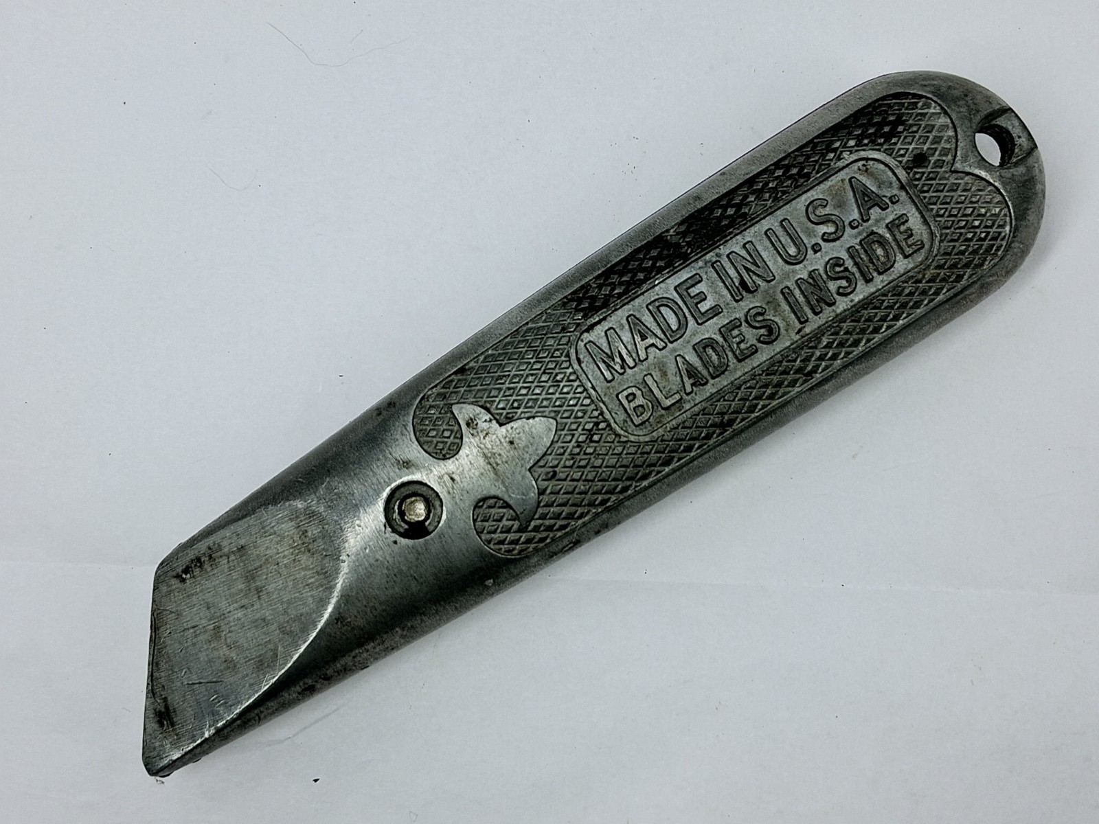 Vintage Stanley No. 199 Fixed Blade Utility Knife Box Cutter Tool Made in USA
