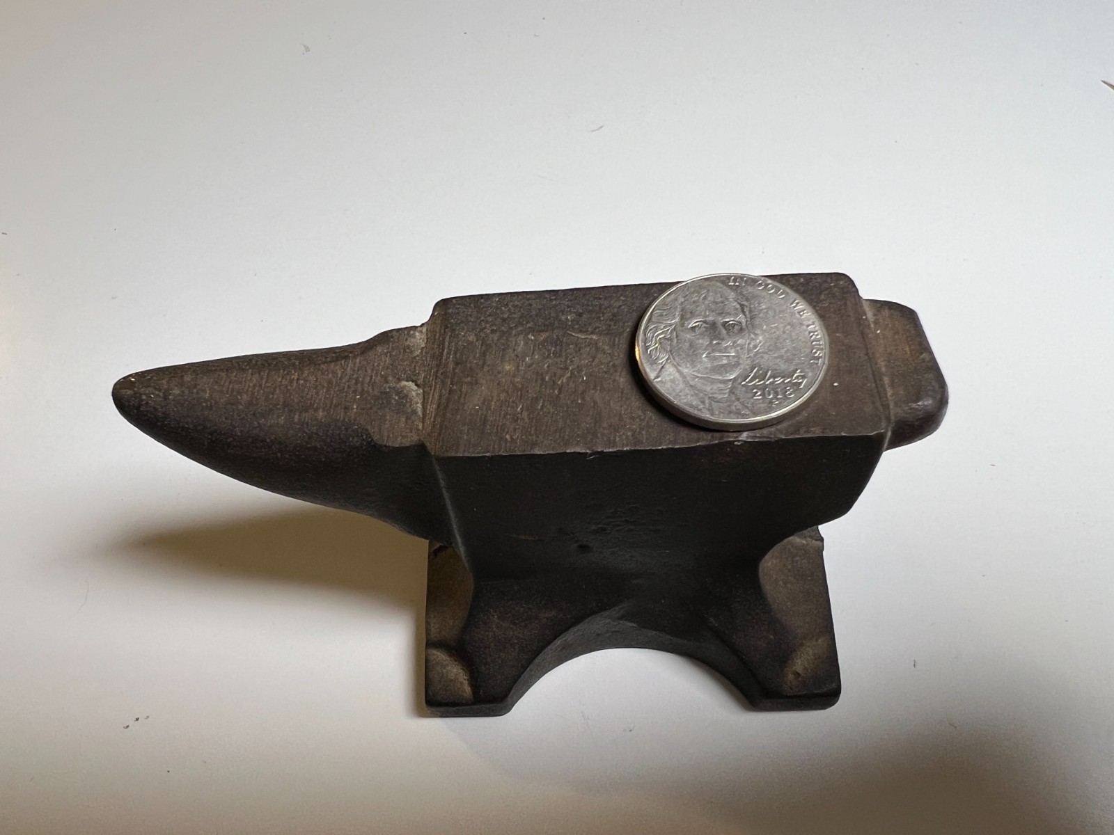 Vintage Mini Machinist Bench Anvil Steel Jeweler Watchmaker Hobby Blacksmith