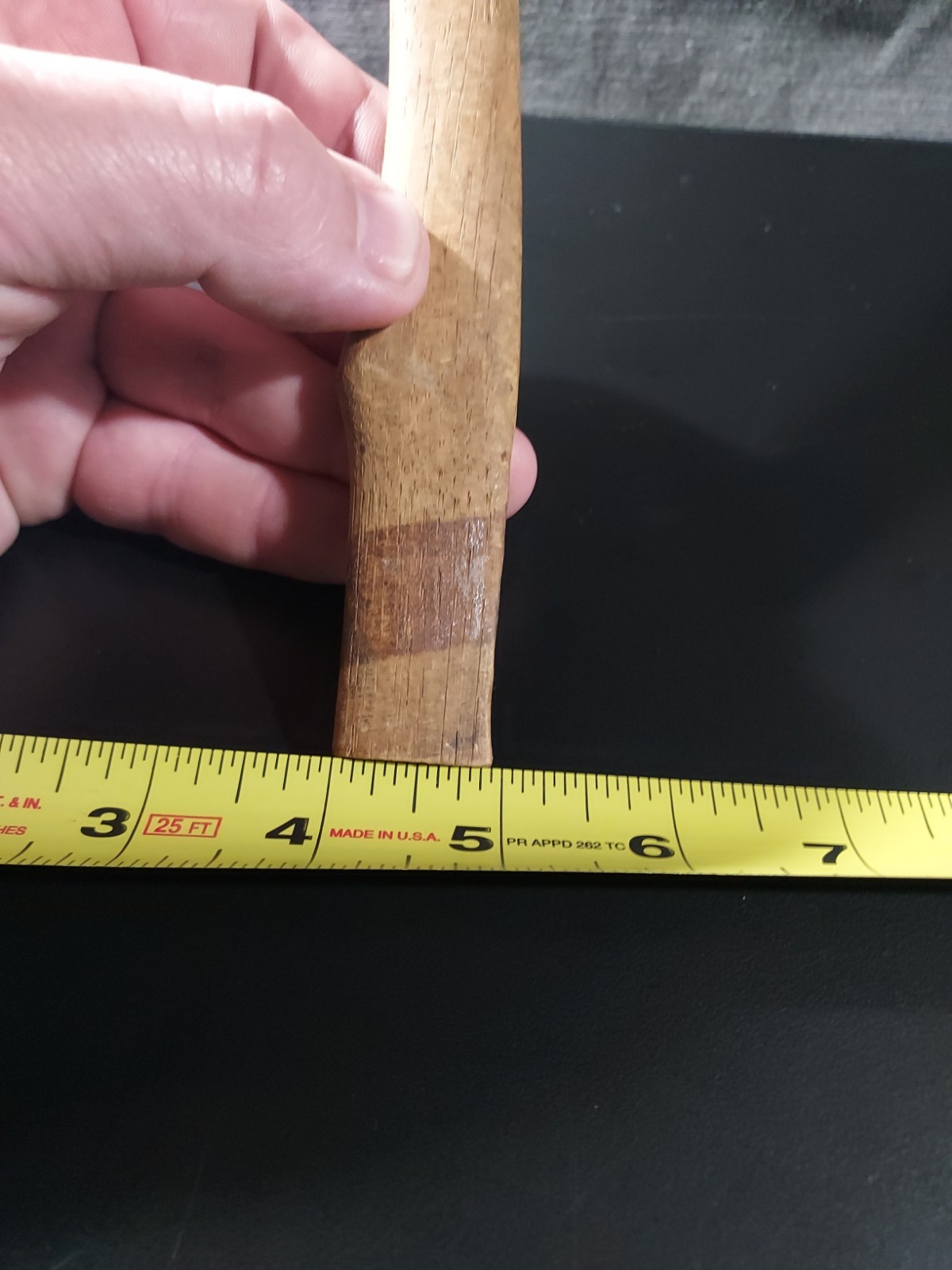 Vintage MINI – 11.75 Inch Handle FOR Salesman Sample 10oz Axe Hatchet Head