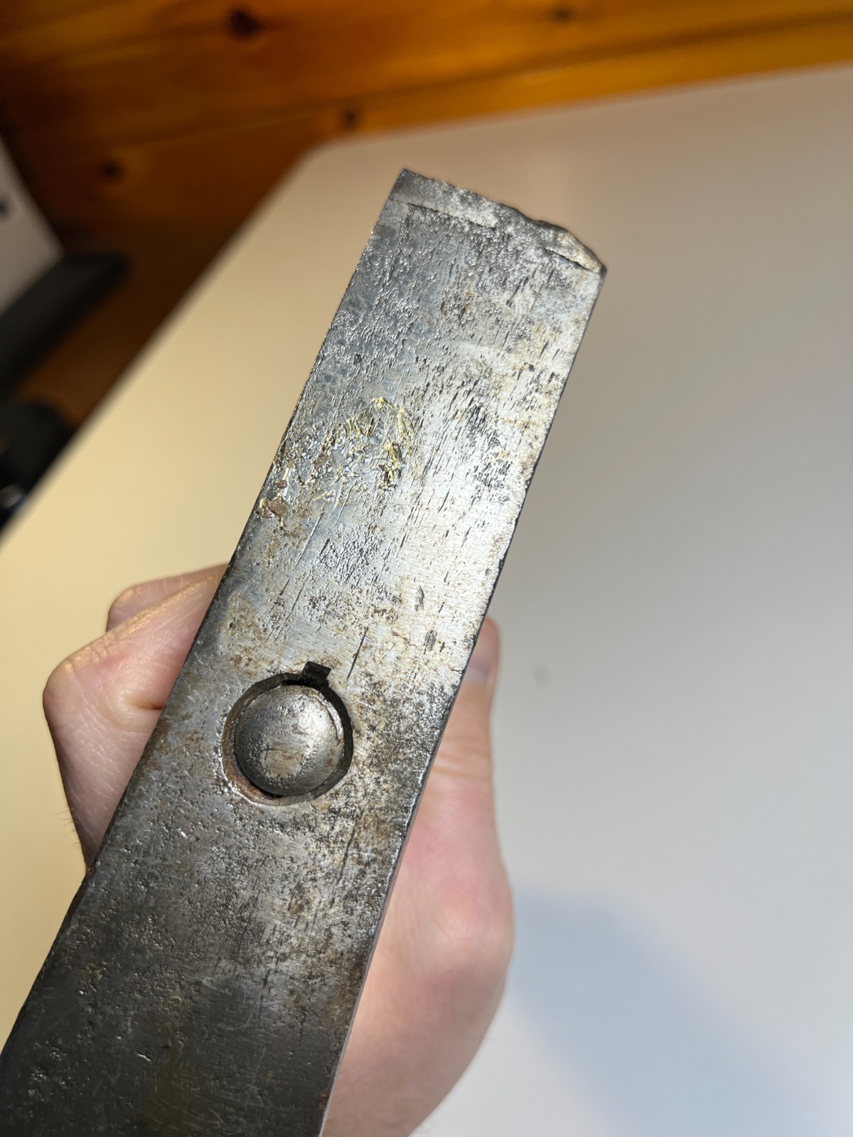 Antique D.R. Barton Cooper’s Coopers Adze Barrel Maker’s Trimming Axe Threaded