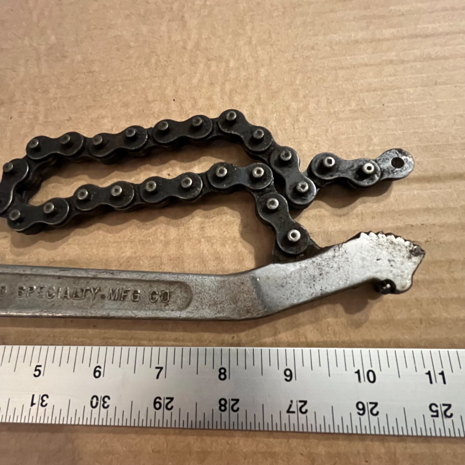 SPEEDY Chicago Specialty MFG No 3012 Chain Wrench