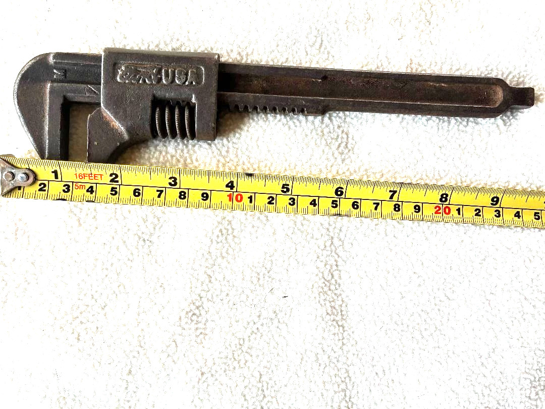 Antique FORD Monkey Wrench 9in.“M” stamped in head.