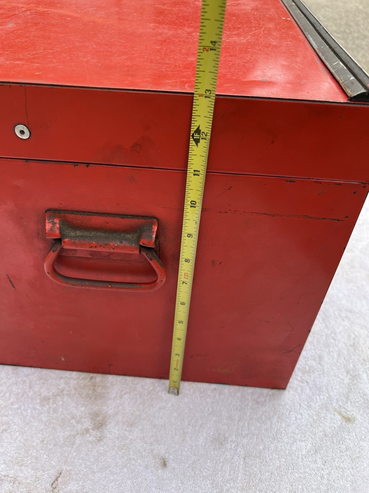 🇺🇸Vintage 1976 Snap-on KRM-54 3 Drawer Top Chest Tool Box Kenosha No Key🇺🇸