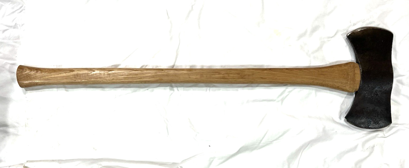 Antique COLLINS Old Timer Double Bit 3-1/2 LB Axe Collinsville CT USA