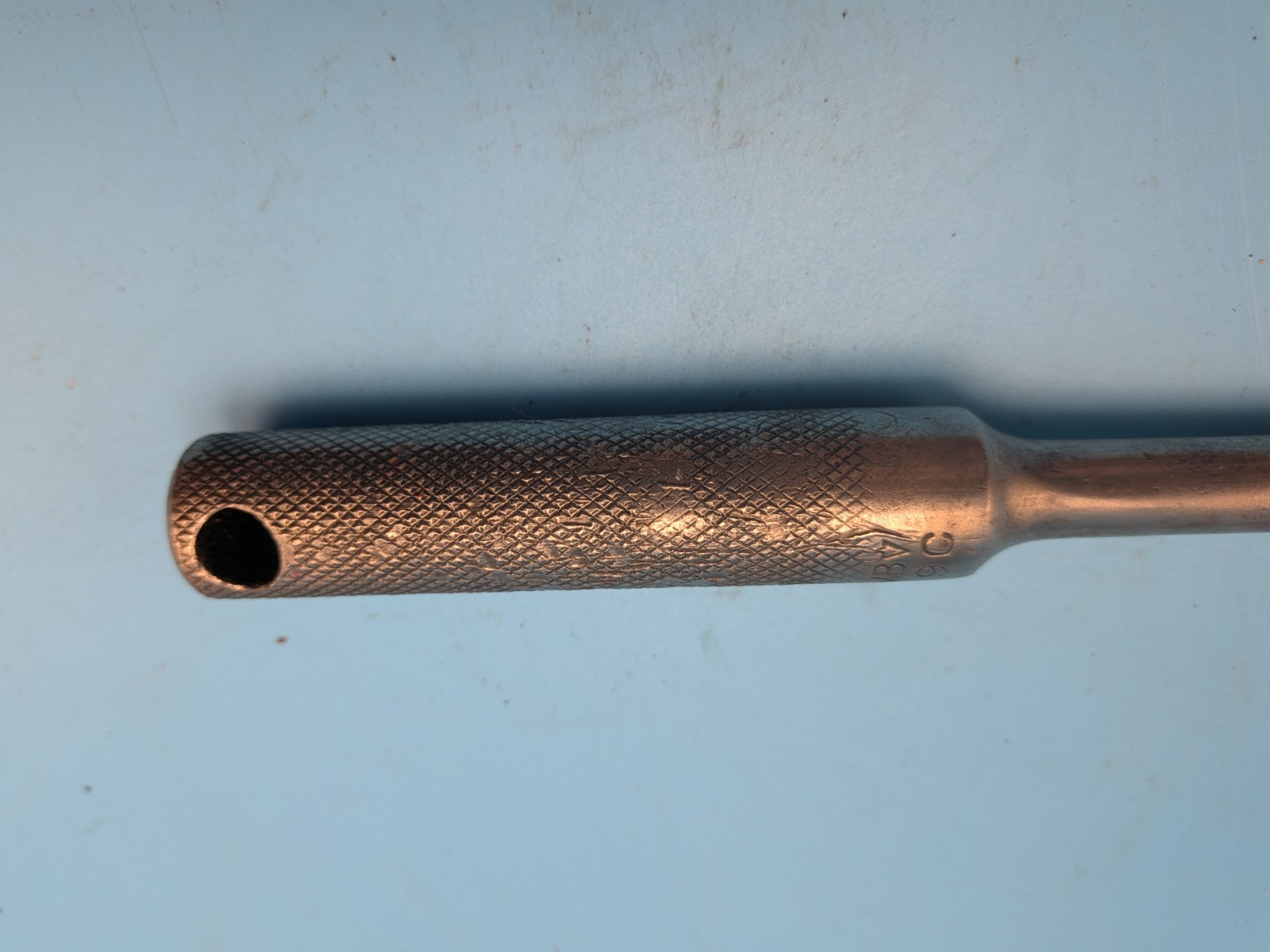 Vintage Plomb Los Angeles Round O DMH 1/2″ Breaker Bar Socket Wrench 1929 Date