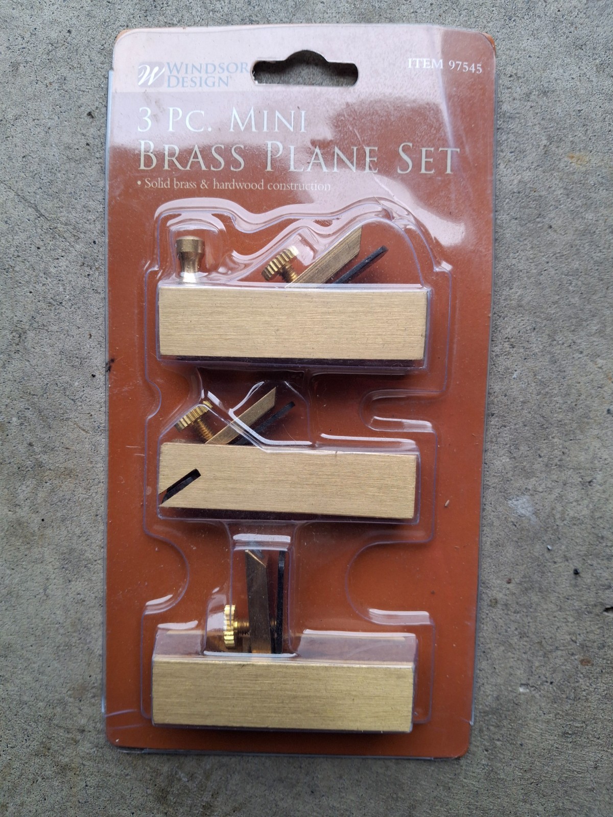 3″ Mini Brass Bullnose Scraper Tool Planer Wood Working Craft Planar Tool Set