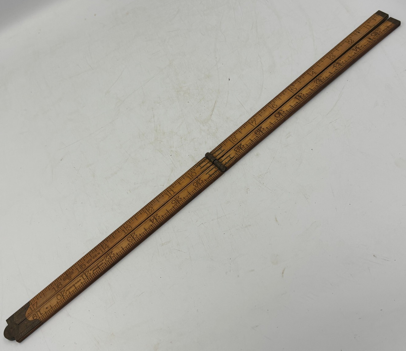 Vintage Stanley Sweetheart #66 1/2 Folding Carpenter’s Rule