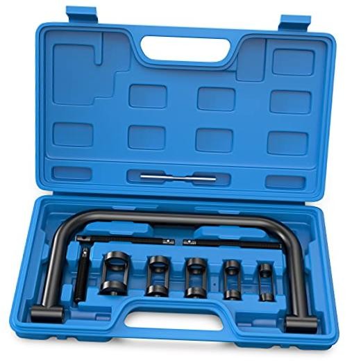 Engine Overhead Solid Valve Spring Compressor Automotive Tool C Clamp Service