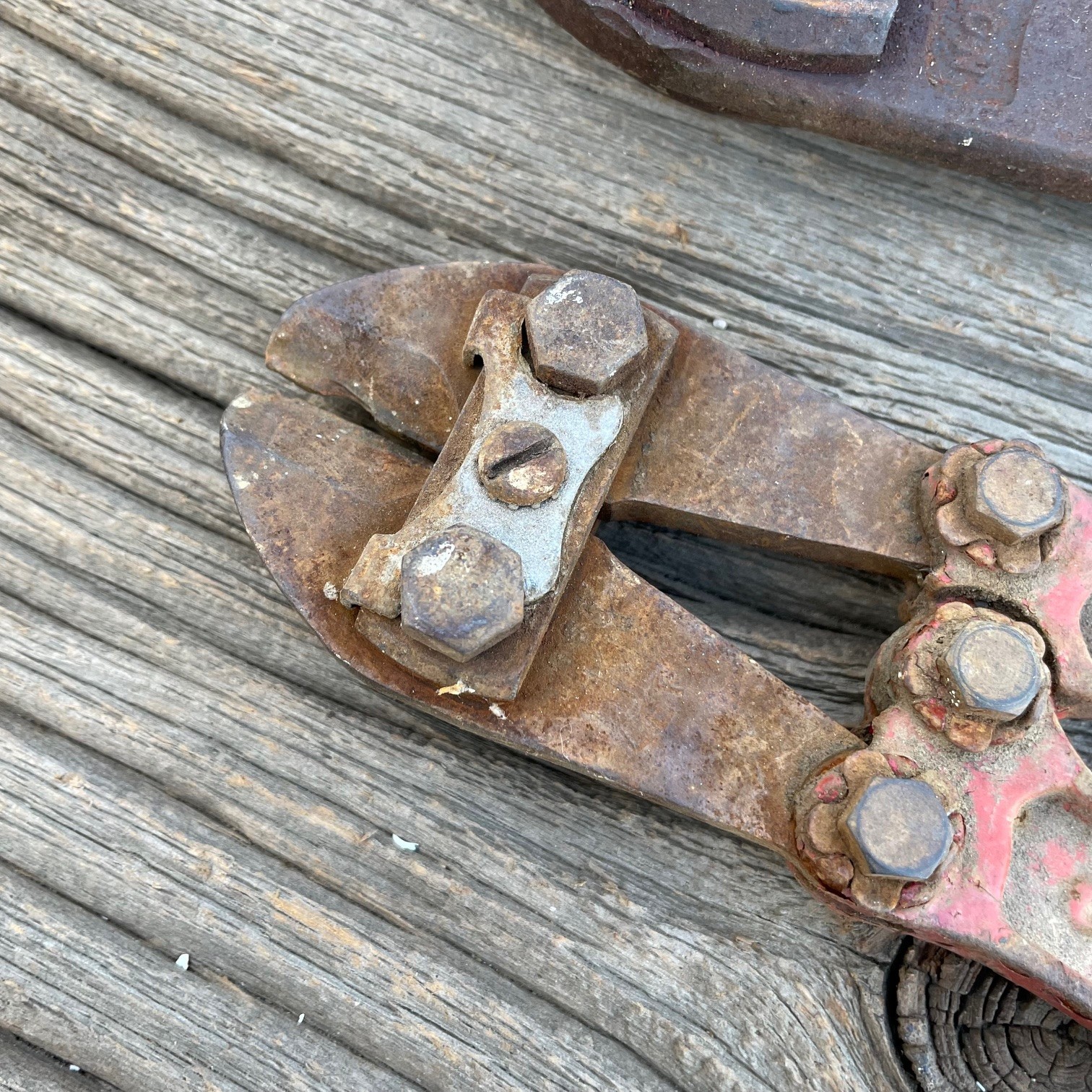 2 Vintage H K PORTER No. 1 & 12x-1855 BOLT CUTTERS HKP BOSTON MASS