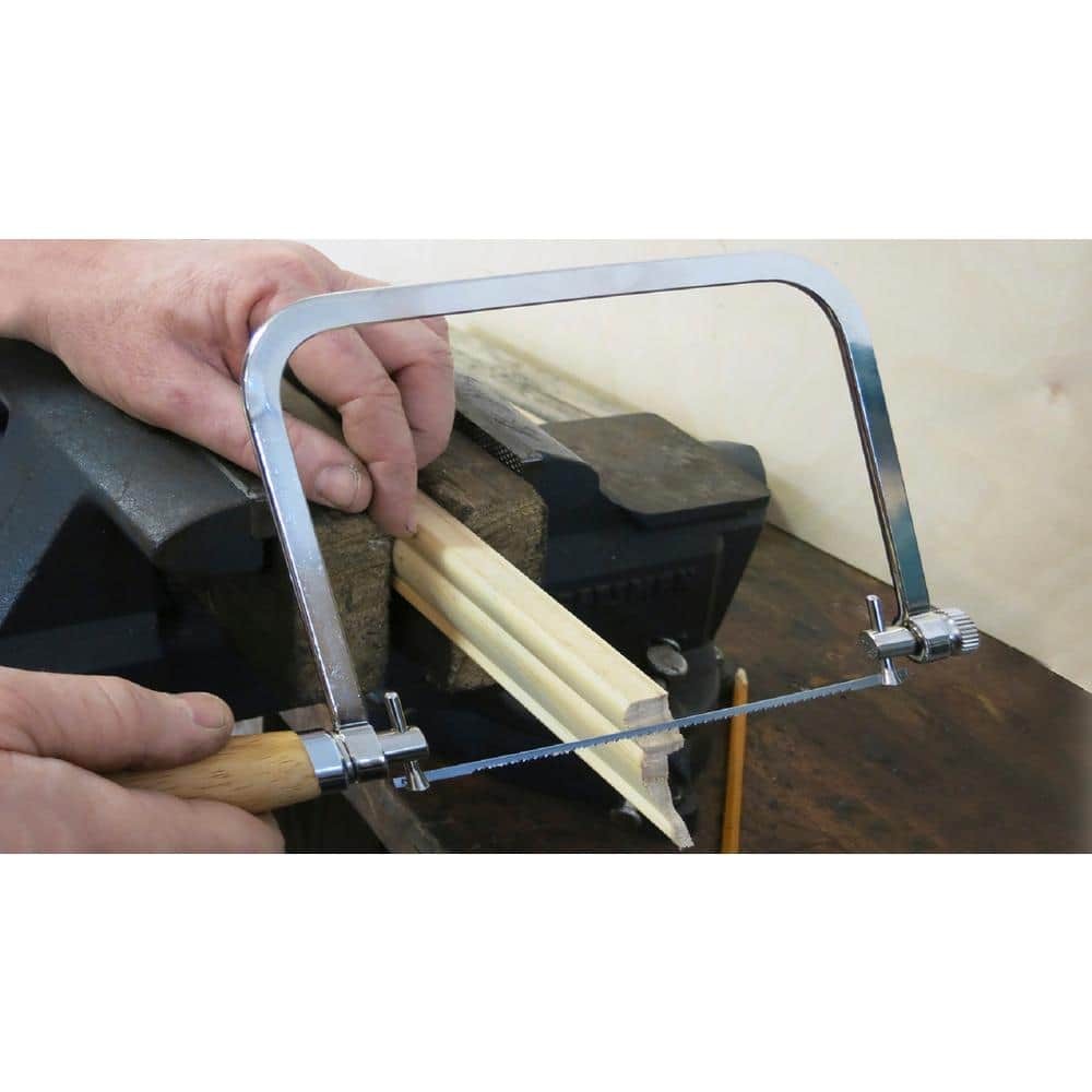 7 In. Coping Saw with Wood Handle