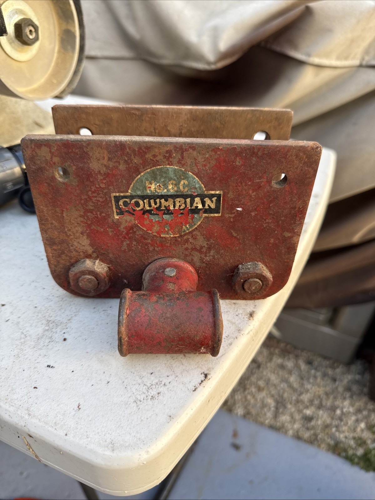 Columbian Woodcraft #6-C woodworking Vise Working Condition
