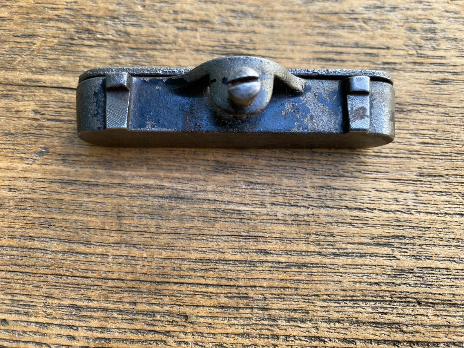 Vintage Stanley Pocket/Line Level-Cast Iron-Bubble String Level Made In USA
