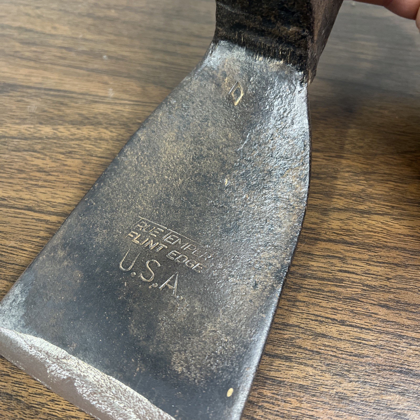 Vintage True Temper Flint Edge Hazel Hoe 3 1/2 Pounds